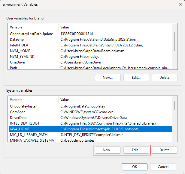 Configurando JAVA_HOME para ambiente React Native Expo