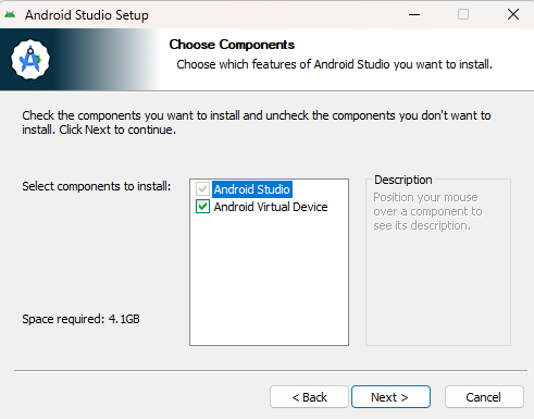 Selecionando componentes para ambiente React Native Expo